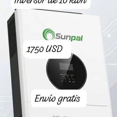 El mejor Kit MUST de inversor de 10 kwh con batería LiFePO4 de 10 kwh - 5/7