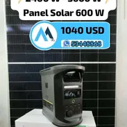 ⚡ ESTACIÓN AMPACE ANDES 2400 W CON PANEL SOLAR DE 600 W - Img 55555111