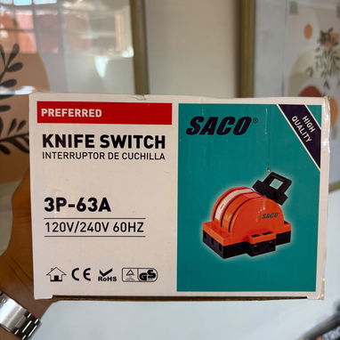 Interruptor cuchilla 2P y 3P - 2/3