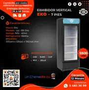 💲500,💲 EXHIBIDOR EKO 7 PIES, FACTURA Y GARANTÍA DE 12 MESES. TLF 54833699 - Img 49171548