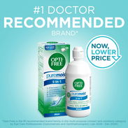 Opti Free liquido para limpiar los lentes de contacto 10oz - Img 53078005