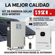 ⚡️KIT SOLAR ⚡️ Inversor eco-worthy de 10 kw - Img 57770954
