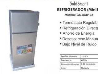 REFRIGERADOR (MiniBar) doble puerta  Capacidad 3.6 pies - Img main-image