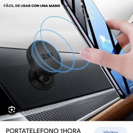 Holder Soporte para el celular en su automóvil, Magnético Fijo al tablero o parabrisa. - Img 102487027
