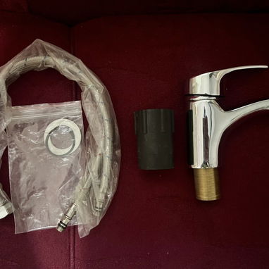 VENTILADOR CICLÓN DE USO PERO CON PERFECTO FUNCIONAMIENTO. LLAVE DE LAVAMANOS NUEVA MEZCLADORA DE AGUA FRÍA Y CALIENTE - Img 110858463
