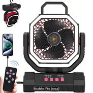 VENTILADOR RECARGABLE F6 S 20,000 mAh CON LUZ LED Y CONTROL REMOTO - Img 57100452