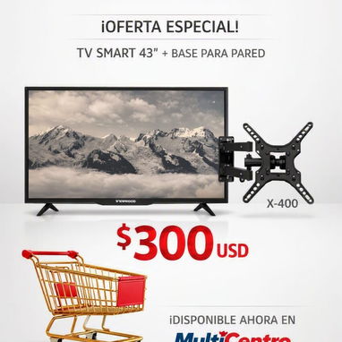 SmartTV 43 pulgadas con cajita interna - 2/2
