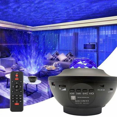 🌟​ LAMPARA DE PROYECCION 🌟​ SIMULADOR DE OCEANOS Y MAS 🌟​ LASER PUNTOS 🌟​ MUSICA 🌟​ CONTROL 🌟 Y MAS --  5887.23.60 - Img 81994789