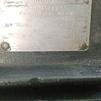 MOTOR ELÉCTRICO INDUSTRIAL ALEMÁN – KMR 180 S4 - 2/3