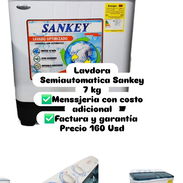 Lavadora semiautomatica 7kg Sankey - Img 55784220