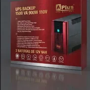 ES FÁCIL 110V 1500 VA 900 W CONTACTARNOS BACKUP NUEVO EN SU CAJA CON SUS 2 BATERÍAS INCLUIDAS DE 12V 9AH - Img 56837413