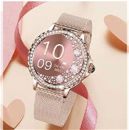 Smartwatch para elegante para mujer Dorado con manilla metalica - Img 44812623