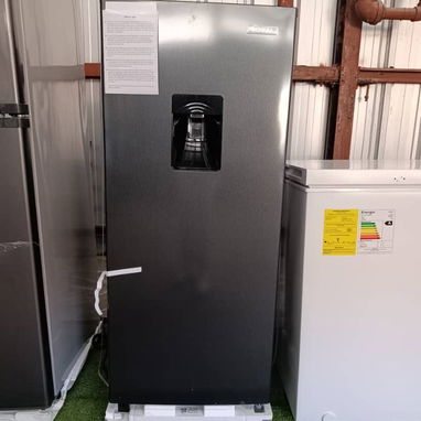 Refrigerador de 7.6 pies cúbicos con dispensador de agua de color gris Precio $400 USD Transporte Incluido - 4/5