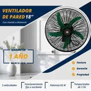 Ventilador de pared 18" con control remoto - Img 55908045