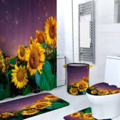 👑set de baño de 5 piezas - 9/10