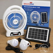 🔖Ventilador recargable con linterna - Img 55777542