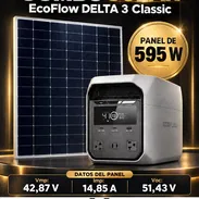 Ecoflow Delta 3 CLASSIC ➕ Panel Solar de 595W - Img 57889001