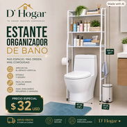 Estante Organizador de Baño. Domicilio Incluido - Img 57052585