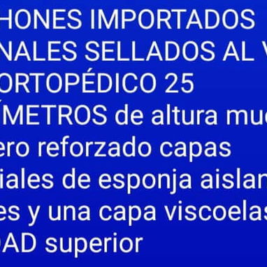 Colchones importados y originales sellados al vacío - 9/10