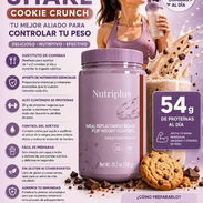 Batido de Proteínas NUTRIPLUS 728g 🌟Nutrición completa y apoyo del control de peso🌟 Sabor Caramelo 🍬 - Img 55443414