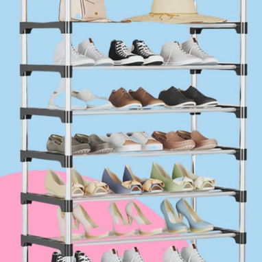 Zapateras, tendederos, organizadores de baño, de utensilios, con percha, closets - Img 118825038