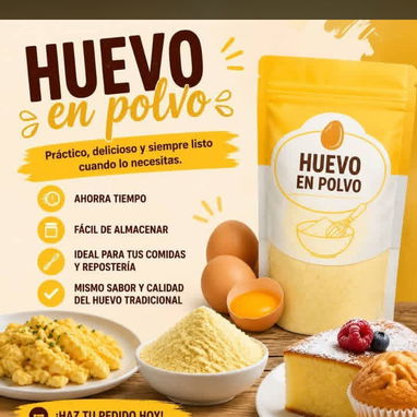 Huevo en polvo a 2500 pesos el kg - 2/2