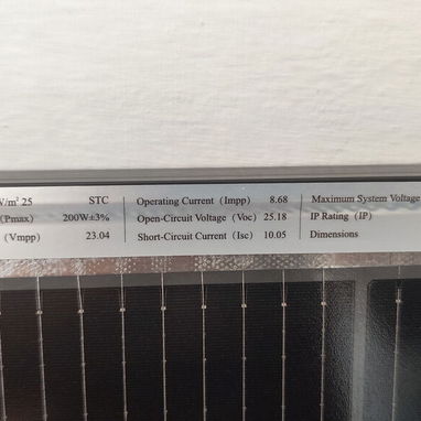 Panel solar bifacial Aternasol 200W - 2/2