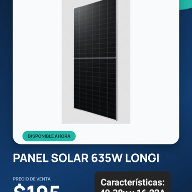 Panel solar bifacial 595w,Somos Mipyme, tienda física en Playa, con mensajería. Tenemos otros modelos: 400w y hasta 635w - 3/6
