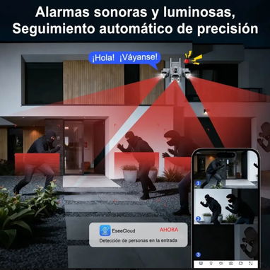 Cámara de Seguridad Solar 2NLF de 18MP/videovigilancia exterior - Img 122756058