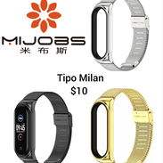 Manillas metálicas para Xiaomi Mi band 3/4, 5/6, 7 y 8/9/10: $10 USD - Img 44401791