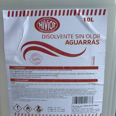 Pomo 25L, disolvente sin olor, Aguarrás Simil - Img 111469986
