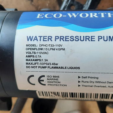 Presurizador de agua nuevo 110V - 2/2