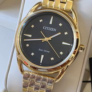 FE7092-50E clásico citizen eco-drive para mujer, acero inoxidable en tono dorado - Img 54232952