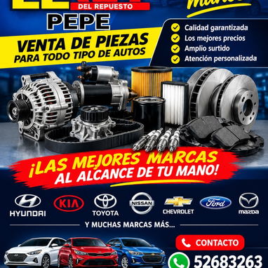 Venta de Piezas de Repuestos para su auto Tel: 52683263 - 4/6