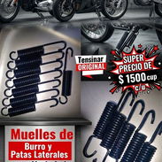 ¡Asegura tu moto con la mejor resistencia y tensión! 🏍️⚡ Tenemos a tu disposición muelles (resortes) para patas latera - Img 57032221