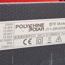 Panel solar flexible Polyshine 200W ☀️ a 210 USD - 2/3