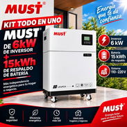 Kit Todo en Uno Must – Inversor 6 kW + Batería de Respaldo 15 kWh - Img 57770210