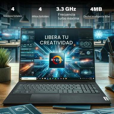☎️53544655 🛵 Entrega Gratis ⭐ Laptop Lenovo Laptop V15 Gen 4 AMN⭐ - 4/8