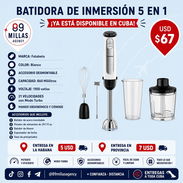 Licuadora- Batidora de inmersión 5 en 1 - Img 53218877