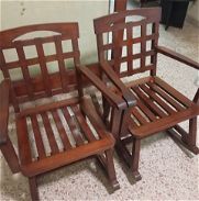 Vendo sillones de madera - Img 46102218