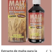 Extracto de malta para subir la emoglobina 27 usd - Img 57213200