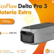 🔅Batería extra EcoFlow Delta Pro 3-batería portátil-power station-energía de respaldo-para apagones🔅 - Img 57298654