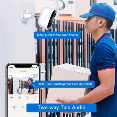 Camara de seguridad con panel solar - Img 123284034