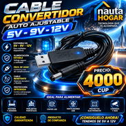 Cable adaptador Usb-DC para router - Img 57621516