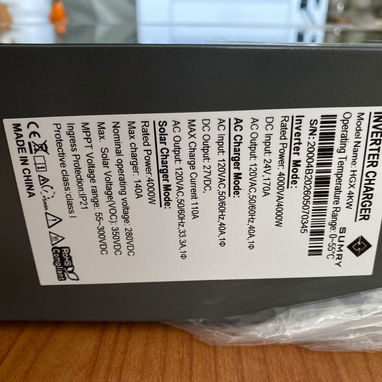 Inversor solar Sumry 4000w - 2/3