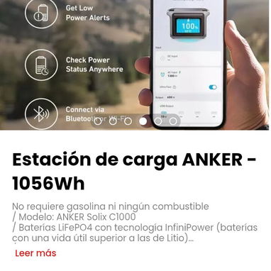 Estación de carga ANKER - 1056Wh. / Modelo: ANKER Solix C1000 - Img 114848274