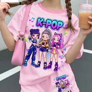 Ropa de niña de las guerreras K-pop - Img 54909456