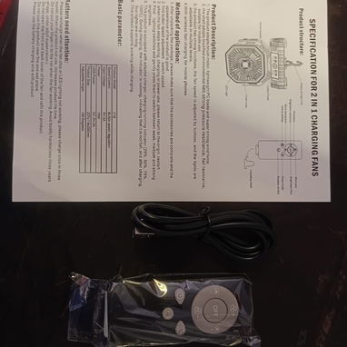 Ventilador recargable - 4/4