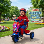 Velocipedos de spiderman con luces y melodías - Img 56649024