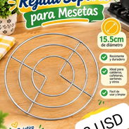 Rejilla soporte para poner en la meseta ollas , cafeteras , y otras 3 USD - Img 58026856